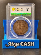 PGCS AU58 Graded 1862 - Gipps land Hardware 1d 1862. Port Albert & Sale Vic.
